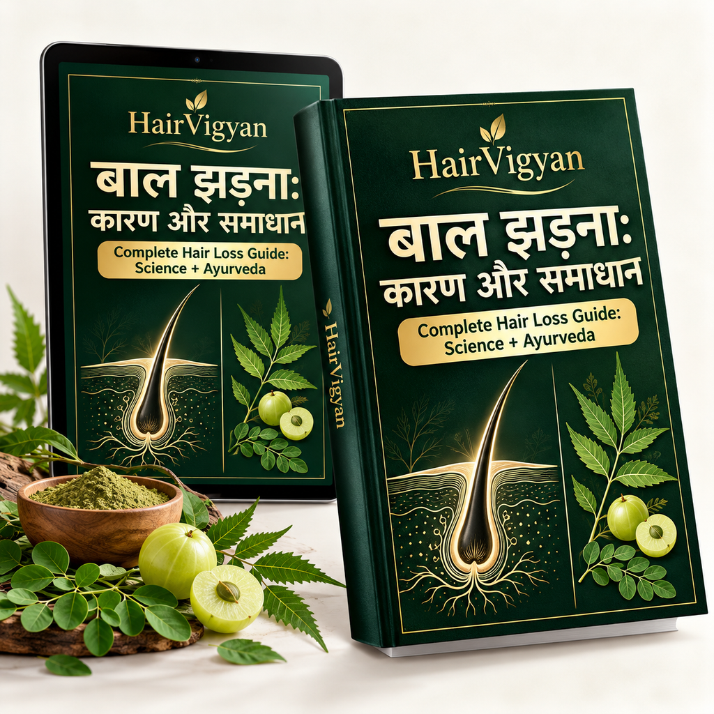 HairVigyan: बाल झड़ना, कारण और समाधान | Complete Hair Loss Guide Ebook